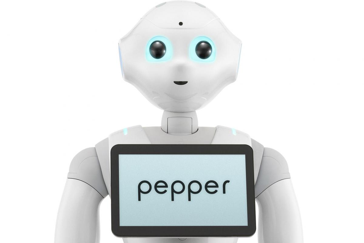 Pepper the robot.