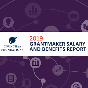 2019 Grantmaker Salary and Benefits Report Cover