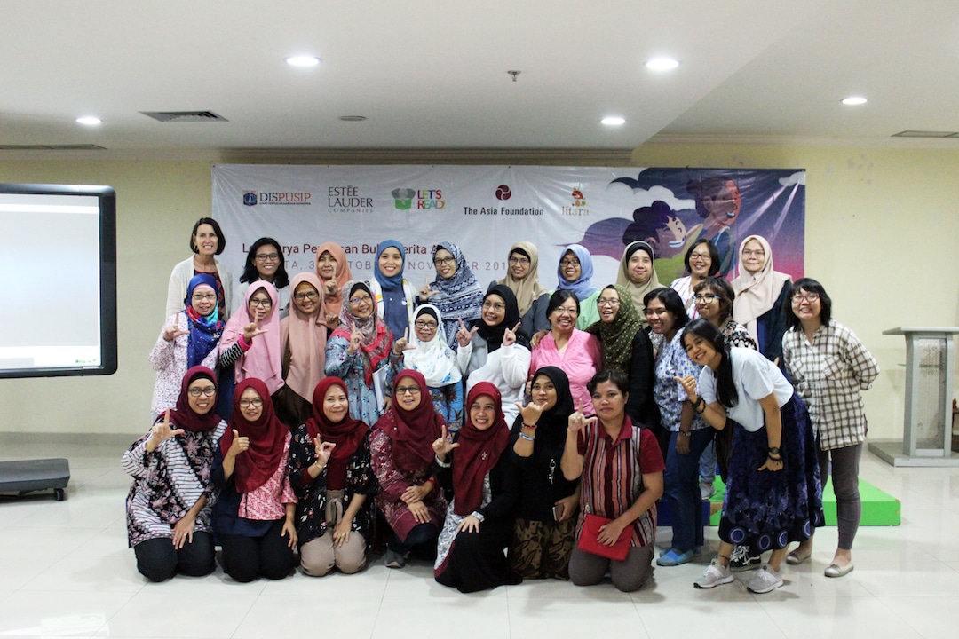 Group of women authors in Indonesia