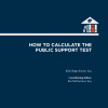 How to Calculate the Public Support Test